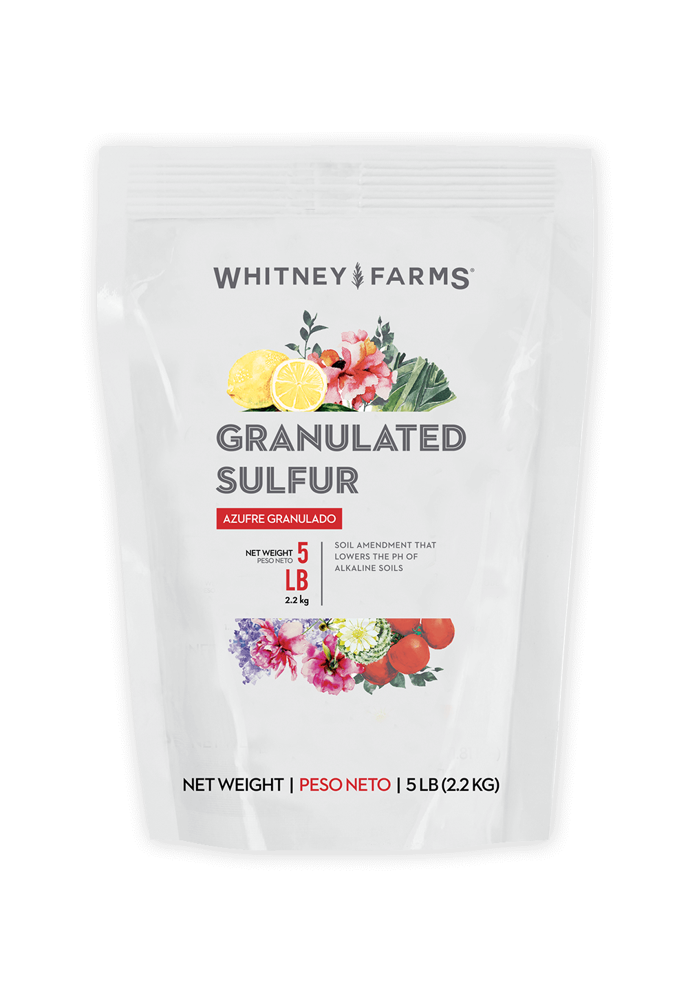 Granulated Sulfur for Gardens & Lawns