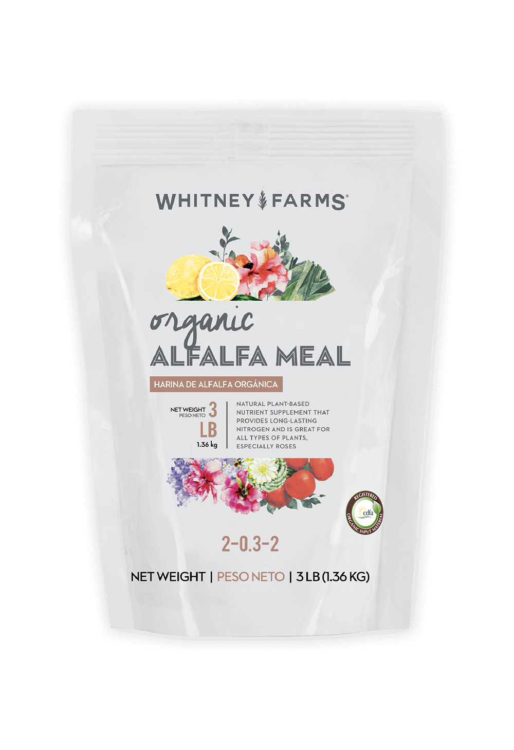 Organic Alfalfa Meal Fertilizer