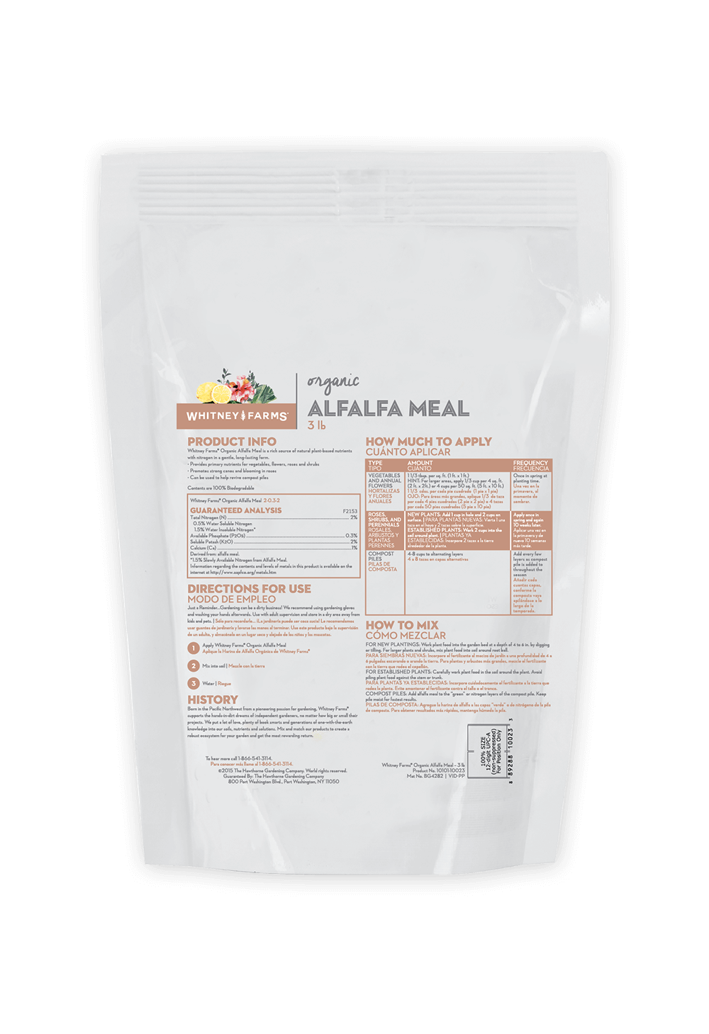 Organic Alfalfa Meal Fertilizer